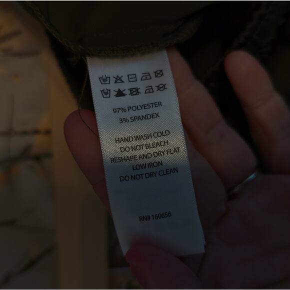 BAILEY 44 Green Lightweight Satin Cargo Jogger Size M - Picture 7 of 7